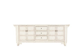 Classic Home Crafton 3Dwr 4Dr Sideboard Antique White Model 52004031